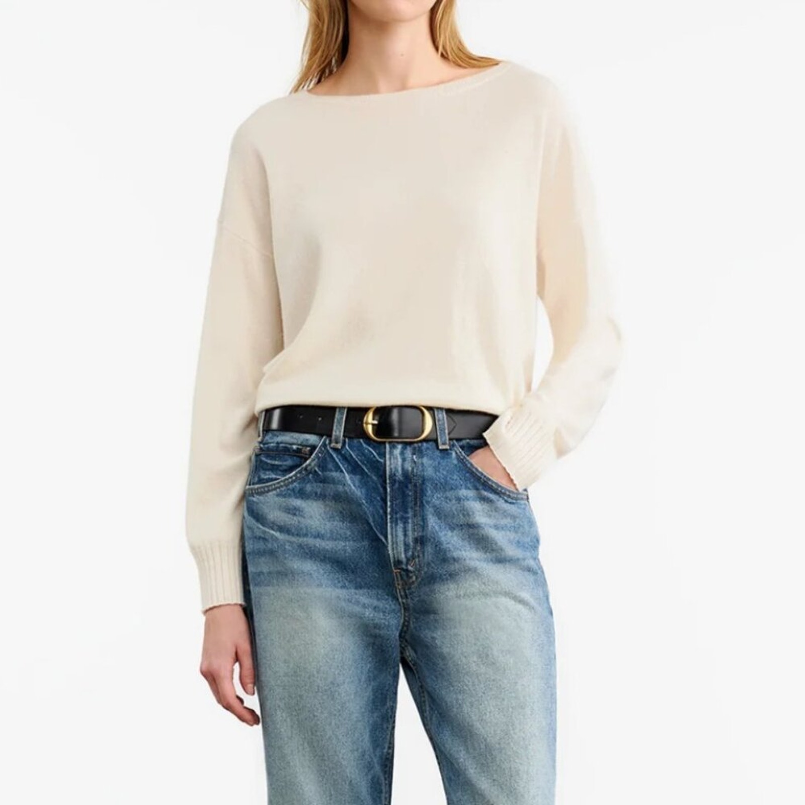 Nili Lotan Boyfriend Cashmere Sweater